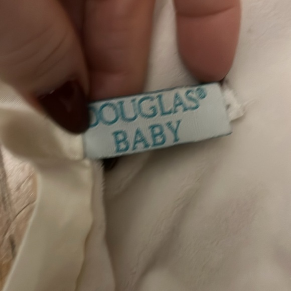 Douglas Baby Fox Lovey Security Blanket Plush Satin Trim - Picture 6 of 9